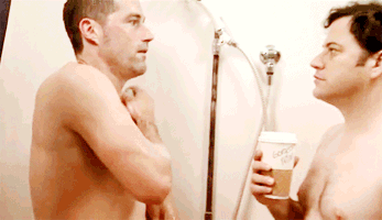 уронил мыло