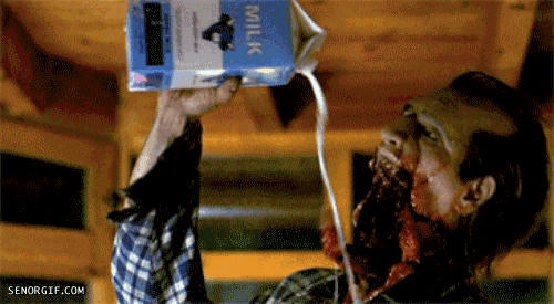 Milk zombie