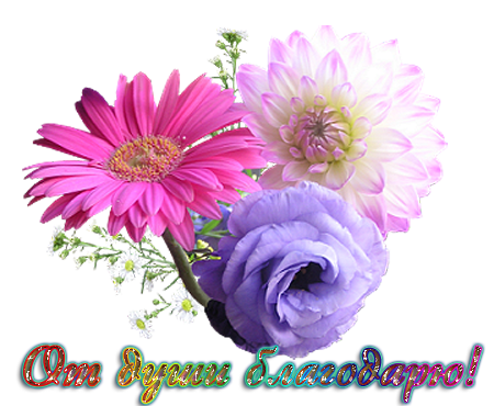 От души благодарю
