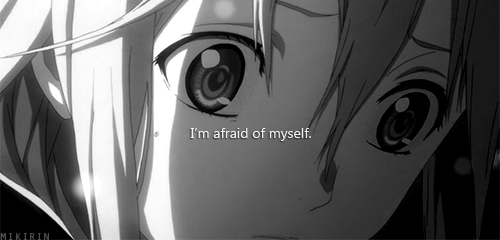 inori yuzuriha afraid gif