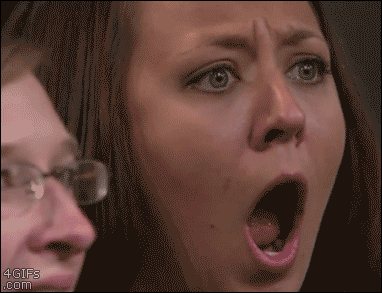 shocked reaction