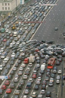 Пробки в Москве