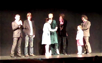 Ezra "Kevin" interview: hugging Tilda