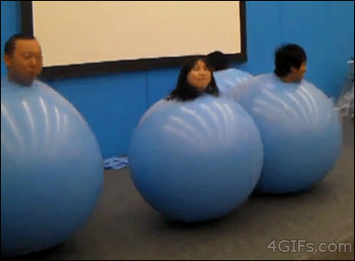 Ball-suits-bouncing