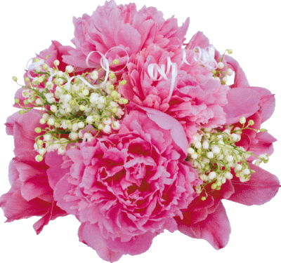 Пионы_ландыши