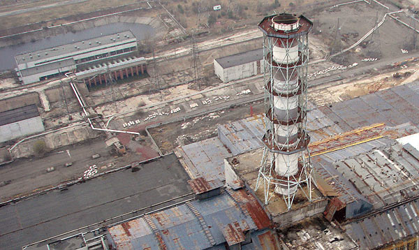 1. Вентиляционная труба второй очереди ЧАЭС (до постройки новой ВТ-2)