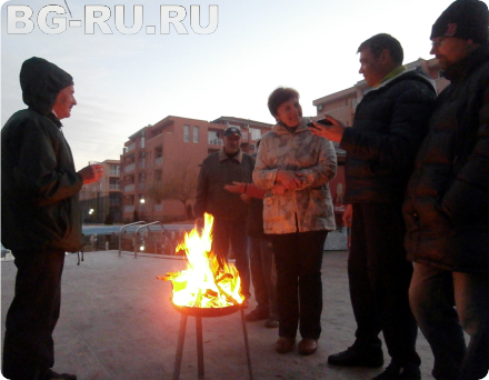 Глинтвейн на природе