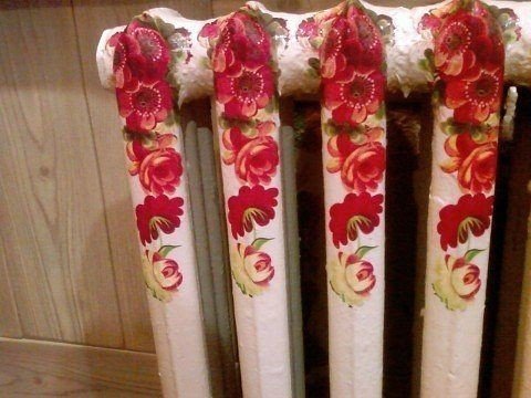 Декупаж батареи