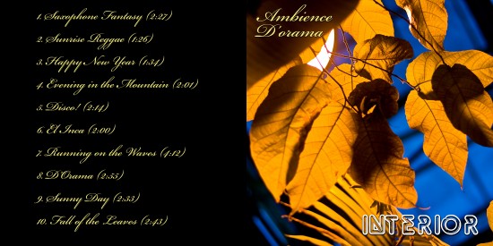 Ambience D\'orama - Interior cover FULL DIGI