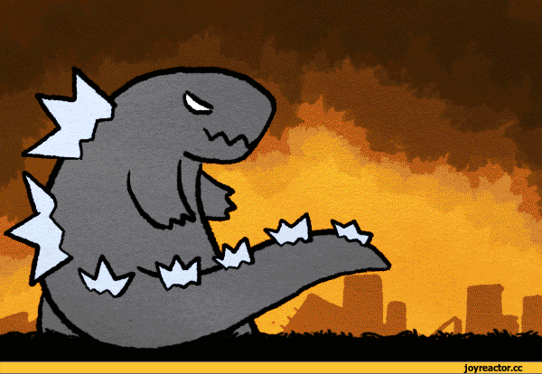 Годзилла кавай