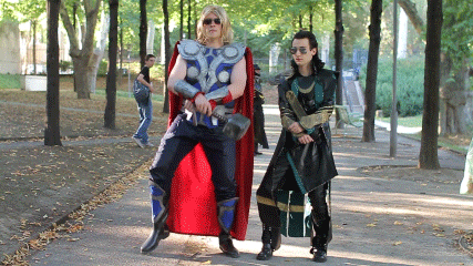 Тор+Локи+пляшут