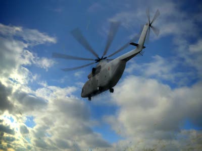 МИ-26, сделанный в  3дмаксе