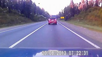 Авария на трассе М-8 113 км перед Переславлем