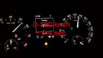 Разгон 0-200 Skoda Octavia A7 1,8 DSG7 REVO ST.1