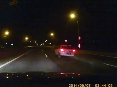 Скрывался от ГАИ на Opel без двух колес