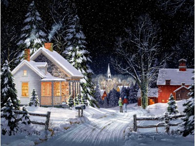 Зимний вечер