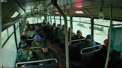 Страшные кадры из салона пассажирского автобуса