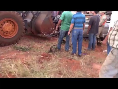 Отделался царапинами в жуткой аварии