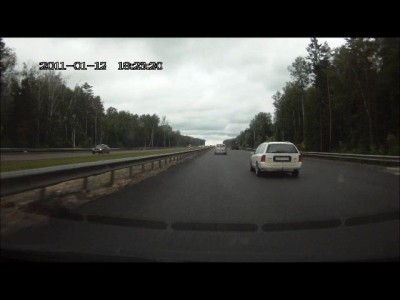 Уснул за рулем