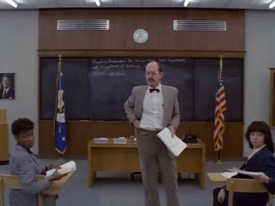 Сцена на экзамене