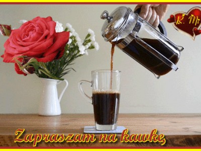 Zapraszam na kawe-Я приглашаю вас на кофе