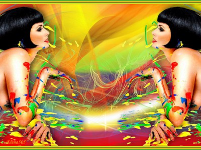 с бабочками