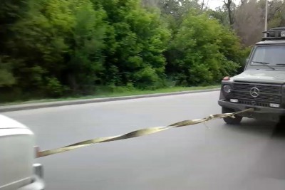 ТАЗ vs Geländewagen