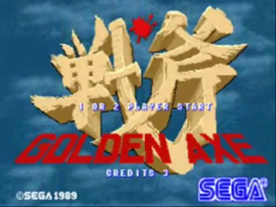 Golden Axe arcade 1/2