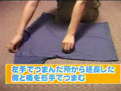 Прогрессивный метод складывания футболок (очень эконо