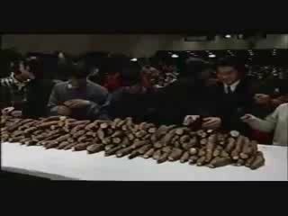 Соревнование китайских любителей попукать.)))