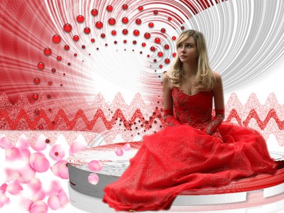 Розовые розы