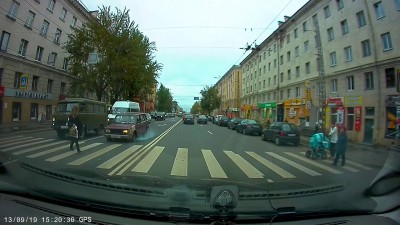 Дтп с пешеходом.г.Петрозаводск