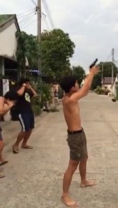 стреляющий тапок