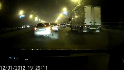 Дрифт на октябрьском мосту 2