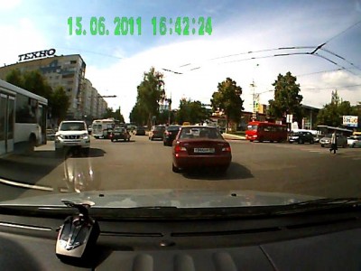 Пострадавший мопед