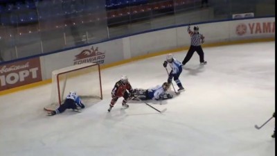 Юные хоккеисты шокировали зрителей 