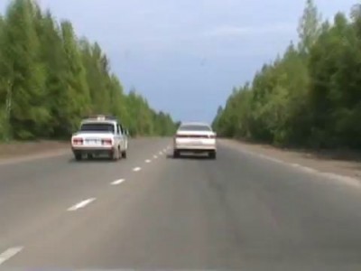 Погоня Пьяный машинист бульдозера против ДПС. Иркутская область.