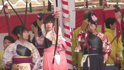 Случай на Японском турнире лучников