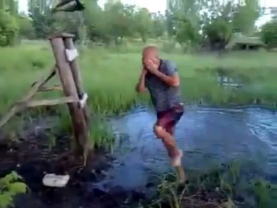 Фейл на тарзанке