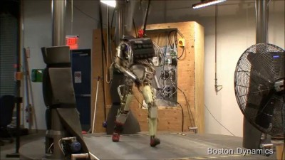 PETMAN Robot Strut (Stayin' Alive)