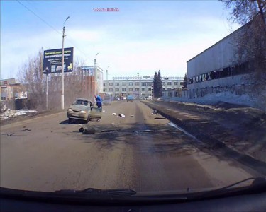 Авария в г. Салават, Башкортостан 03.04.15