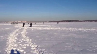 Третье видео с места падения осколка в Чебаркуле