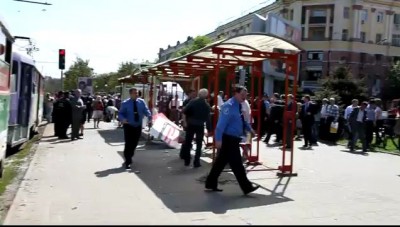 Теракт в Днепропетровске. Взрыв на Серова