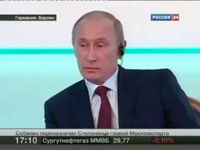 Путин рассмешил немцев