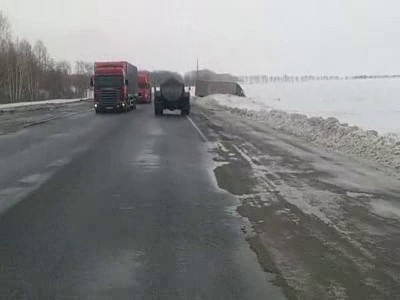 Авария на трассе М5. Туймазинский р-н.