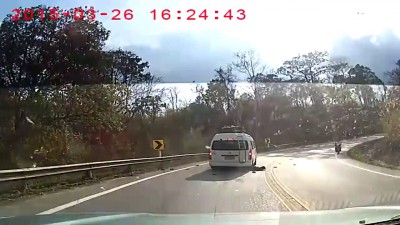 Очень неудачно упал с мотика