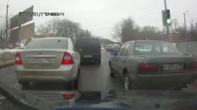 "Три столба" Авария