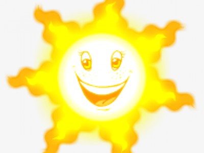 Солнце смайл улыбка