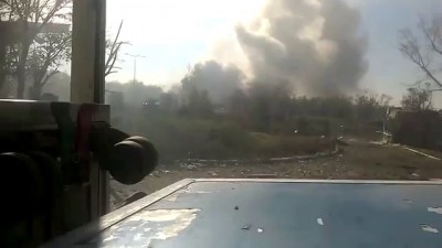 Донецкий аэропорт Украинские военные продолжают защищаться