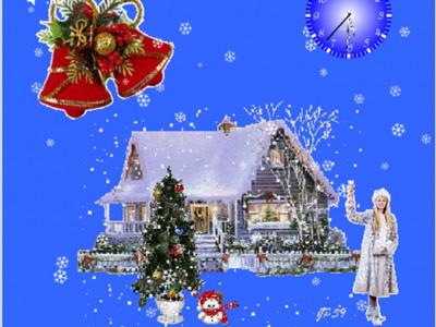 Серебряные снежинки